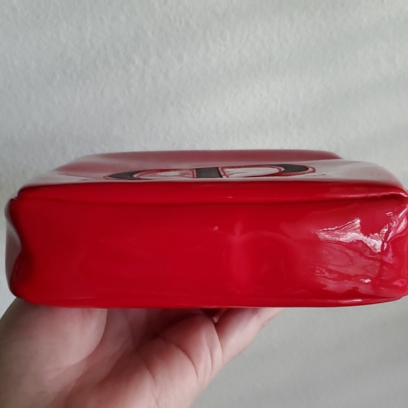 New never used DIOR cherry red clutch bag 🍒 CD - Picture 3 of 8
